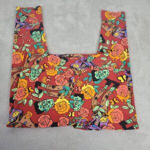 Halloween Lularoe Womens Leggings TC2 Tall Curvy 2 Frankenstein Red NOV127E